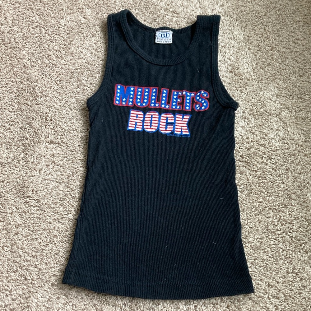 Vintage Y2K mullets rock tank top